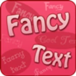 fancy text free android application logo